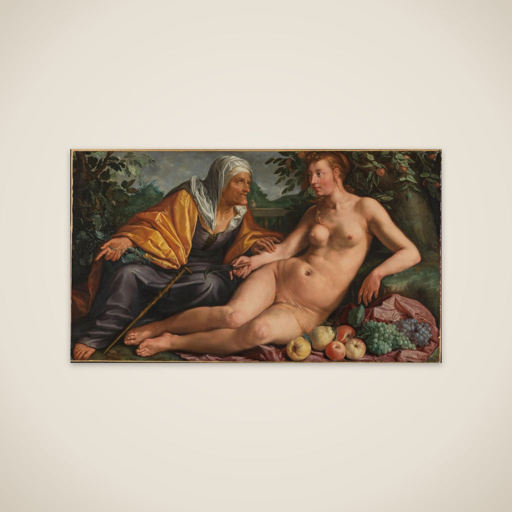 Vertumnus and Pomona unframed print