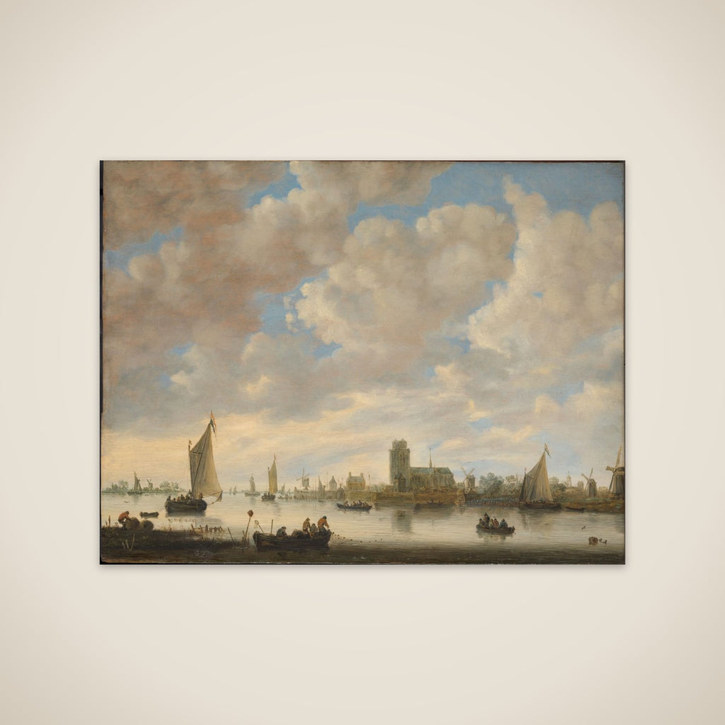 View of the Merwede off Dordrecht unframed print