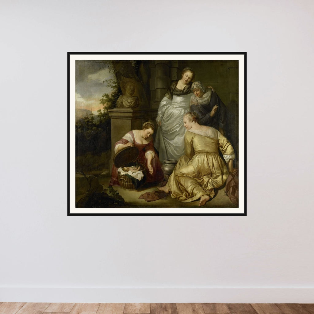 Erichthonius found by the daughters of Cecrops framed — shown to scale