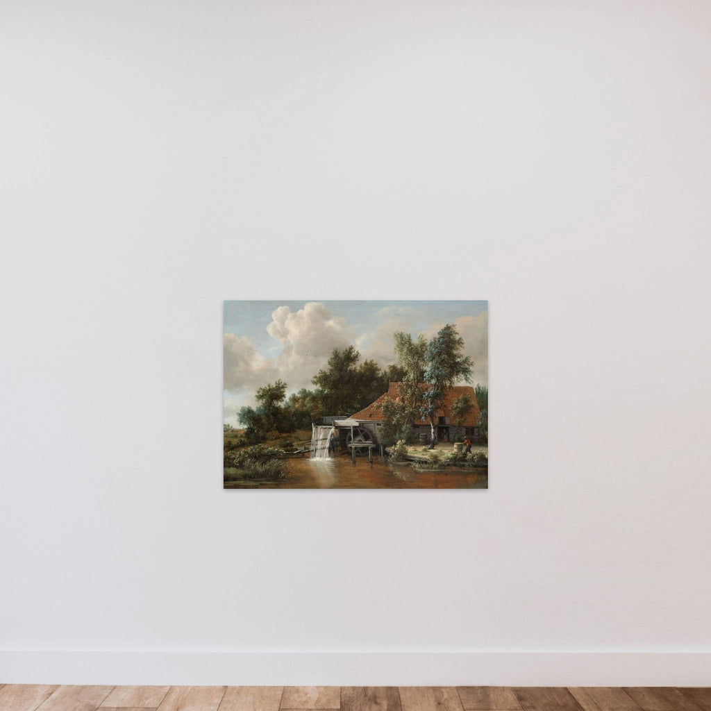 A Watermill unframed — shown to scale