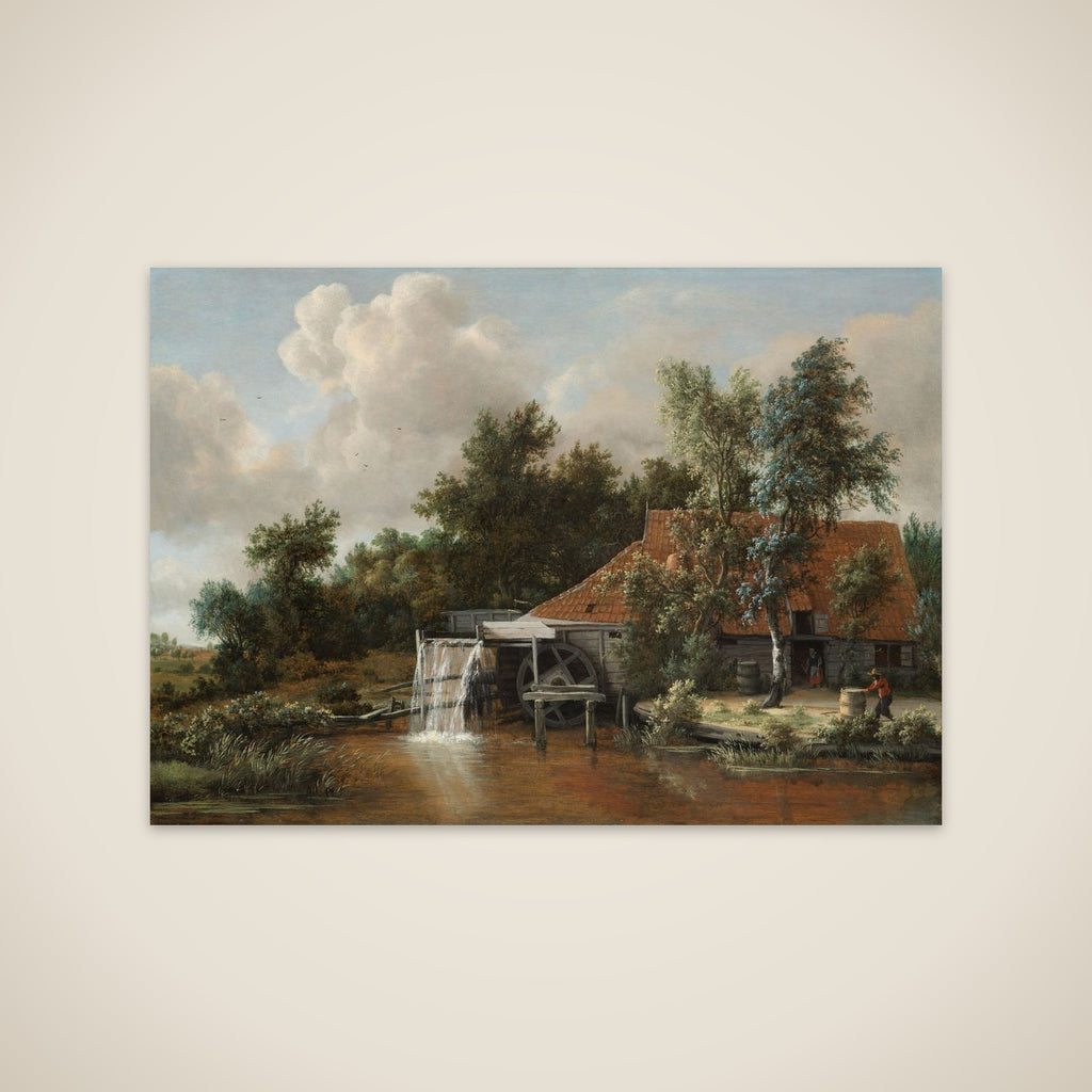 A Watermill unframed print