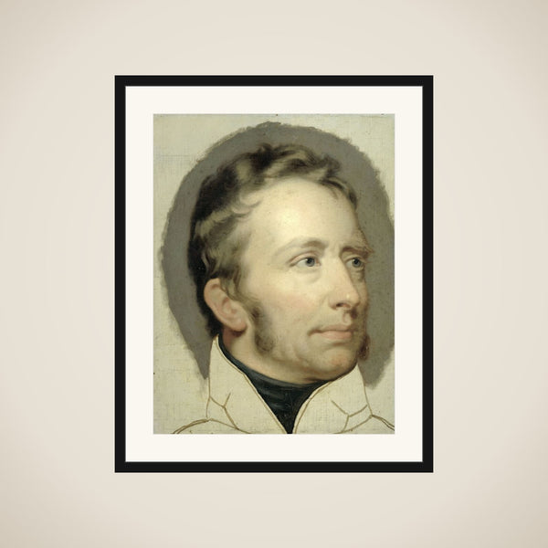 Willem I (1772-1843), King of the Netherlands framed