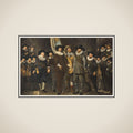 Officers and Other Civic Guardsmen of the IIIrd District of Amsterdam, under the Command of Captain Allaert Cloeck and Lieutenant Lucas Jacobsz Rotgans framed