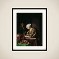 The Letter Writer framed