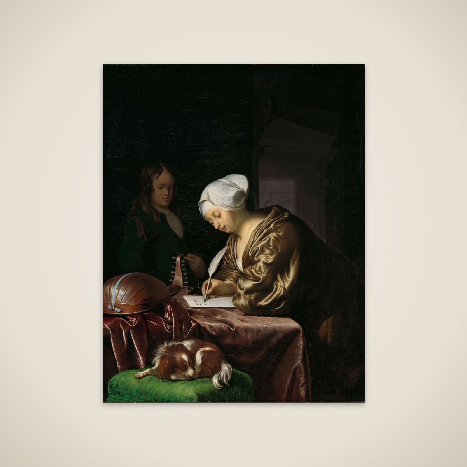 The Letter Writer unframed print
