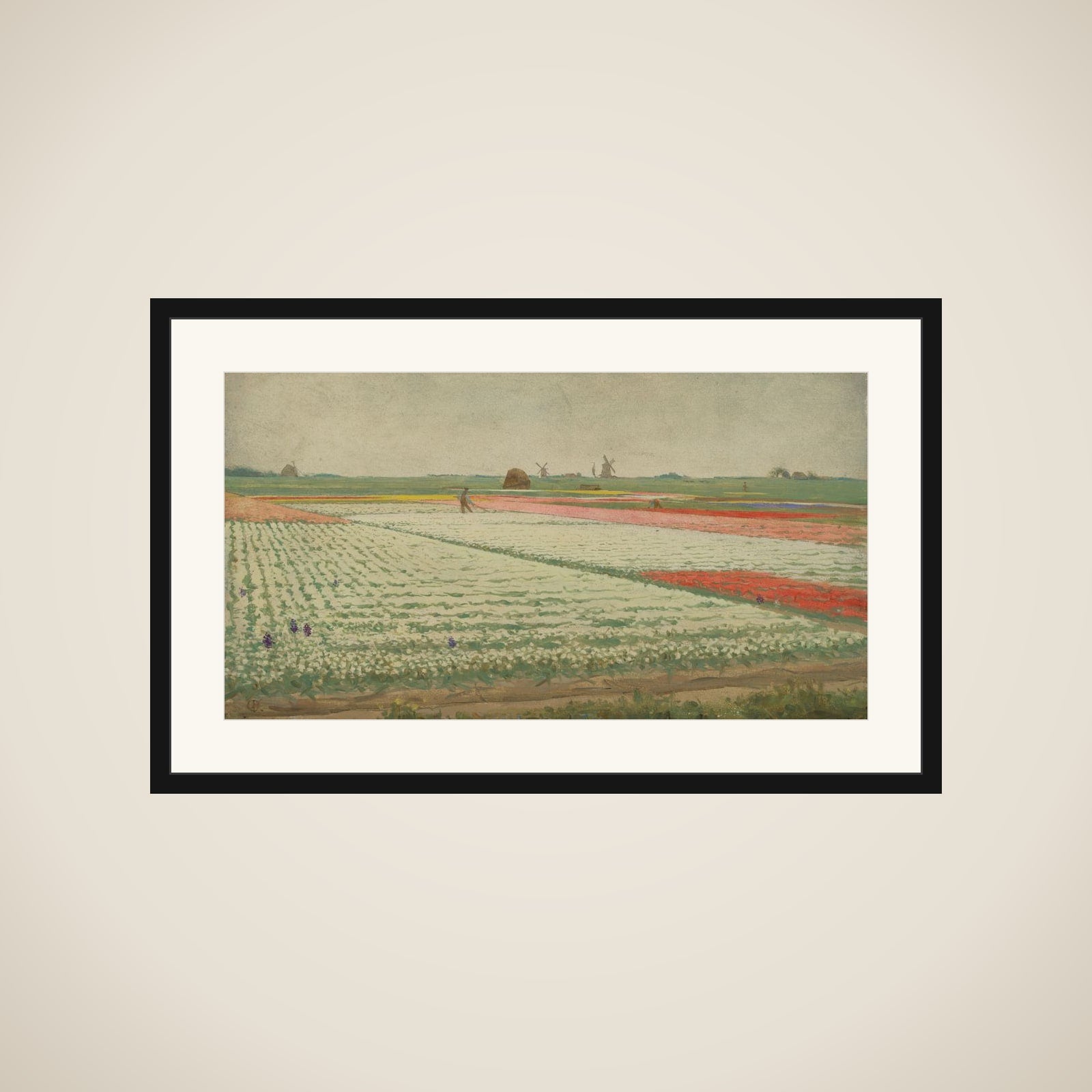 Tulip Fields framed