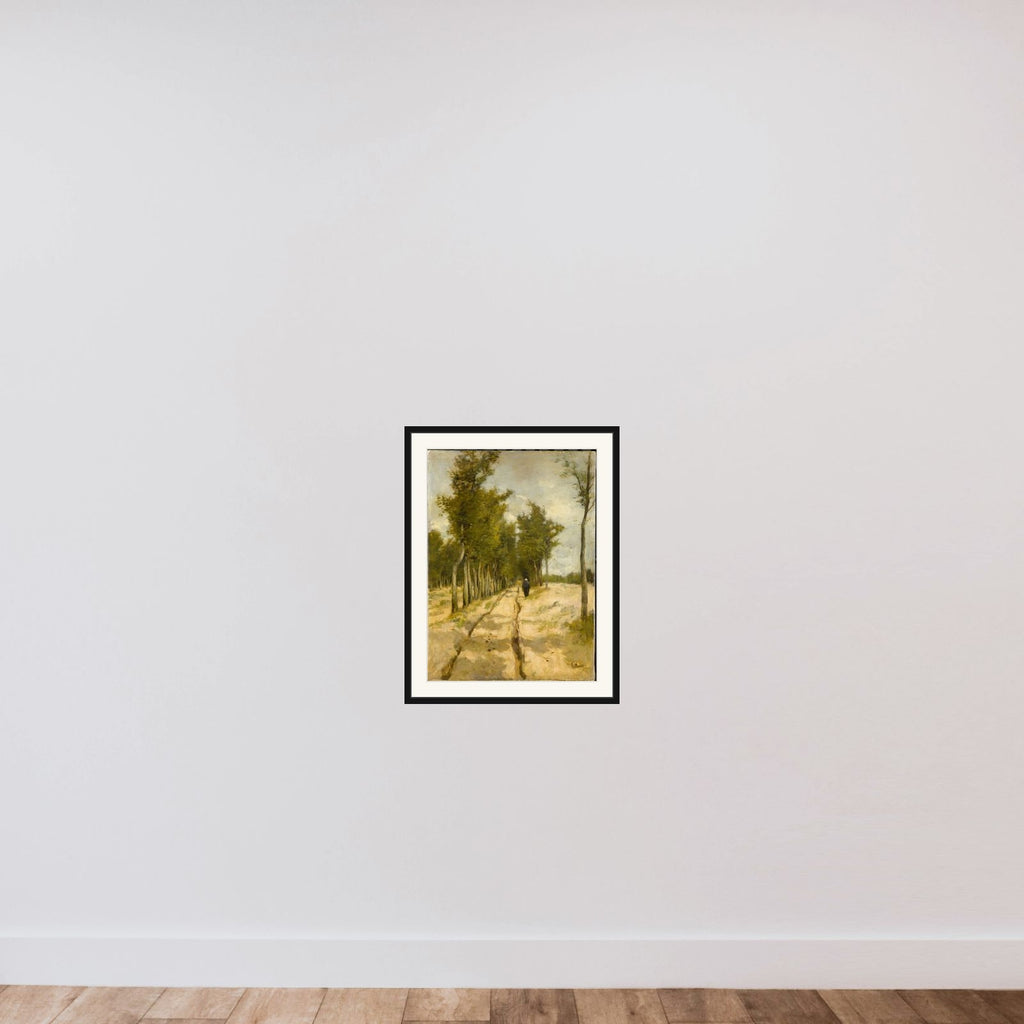 De Torenlaan te Laren framed — shown to scale
