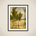 De Torenlaan te Laren framed
