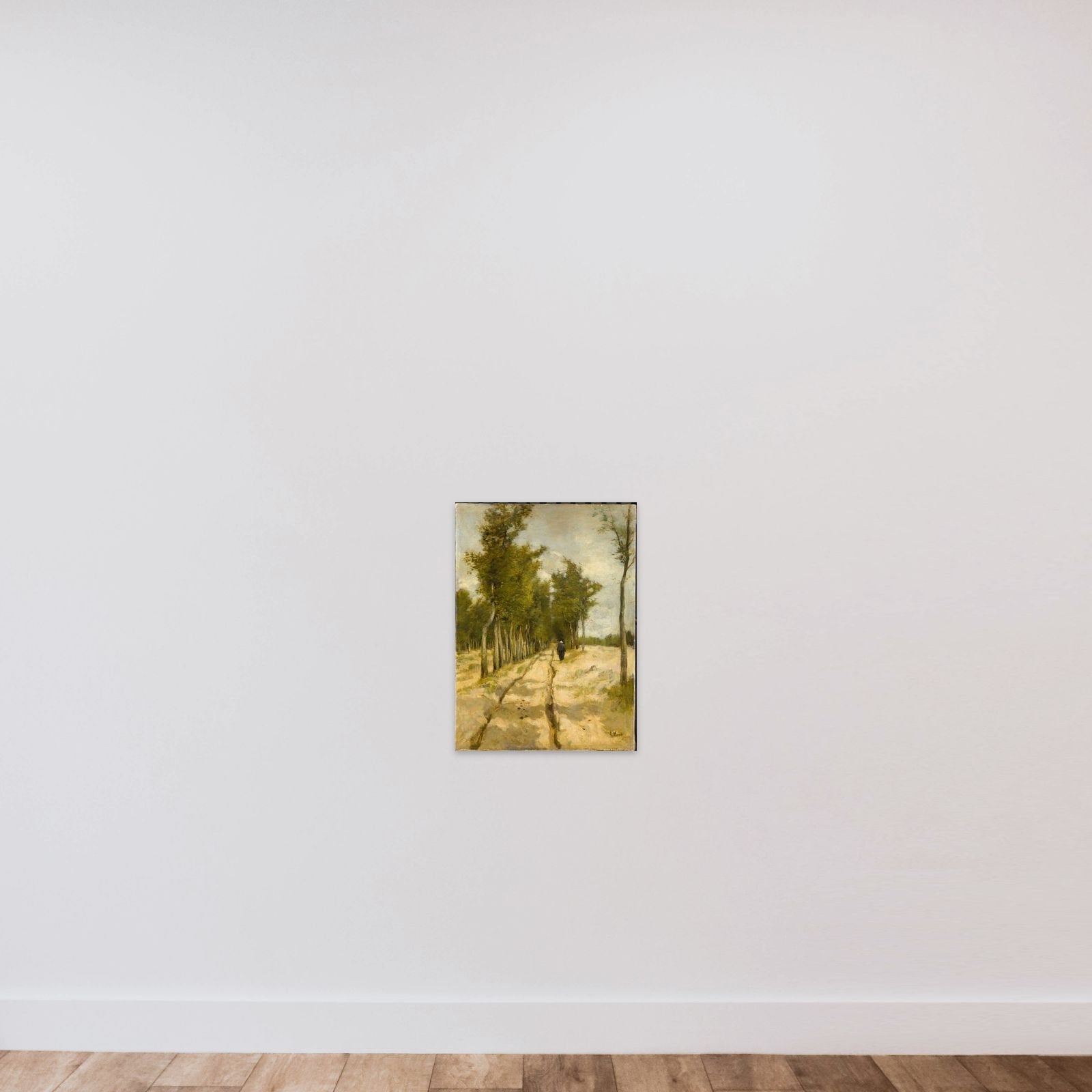 De Torenlaan te Laren unframed — shown to scale