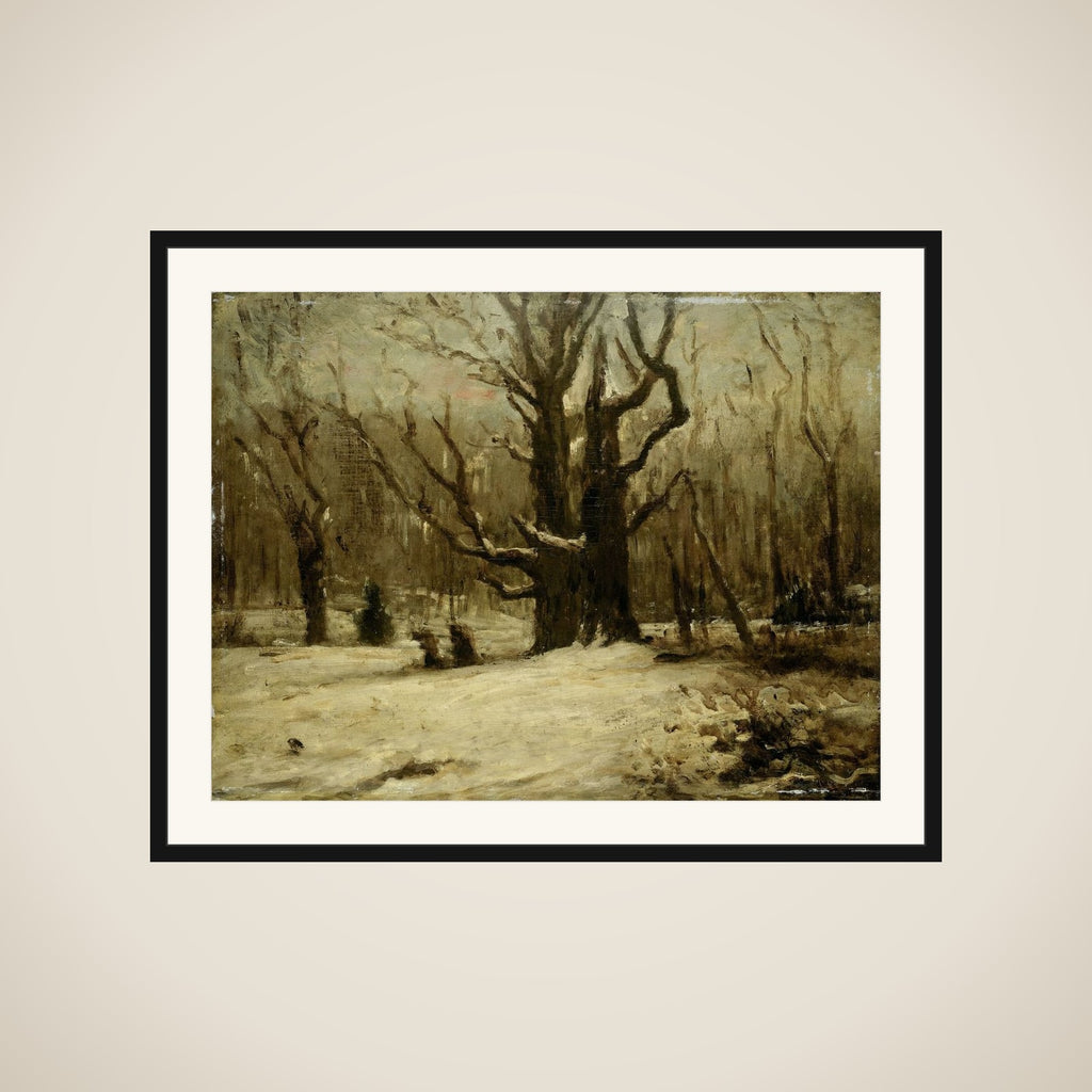 Winter Landscape framed