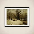 Winter Landscape framed