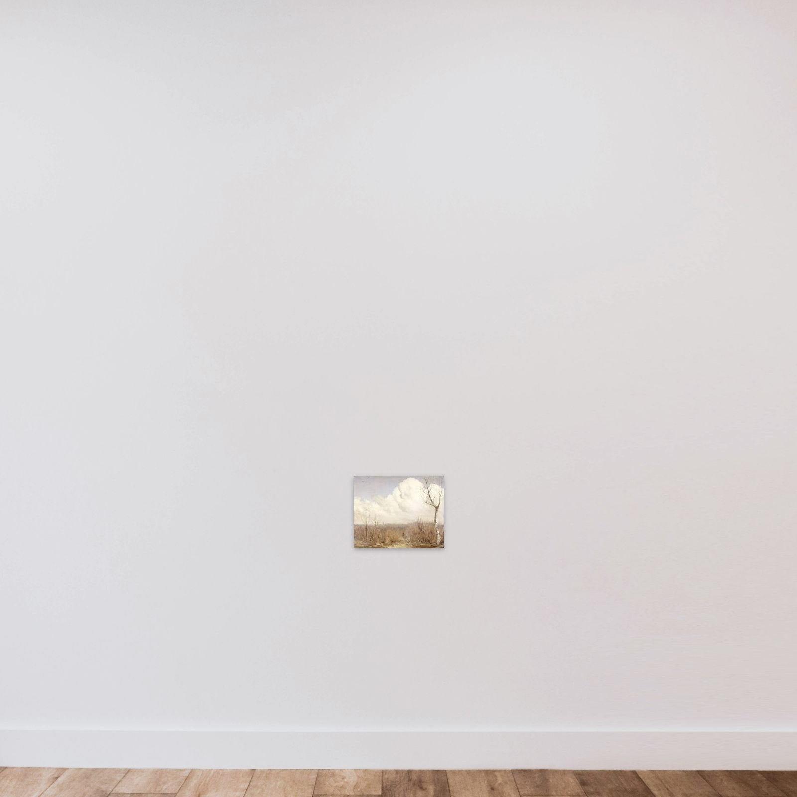 Autumn Day unframed — shown to scale