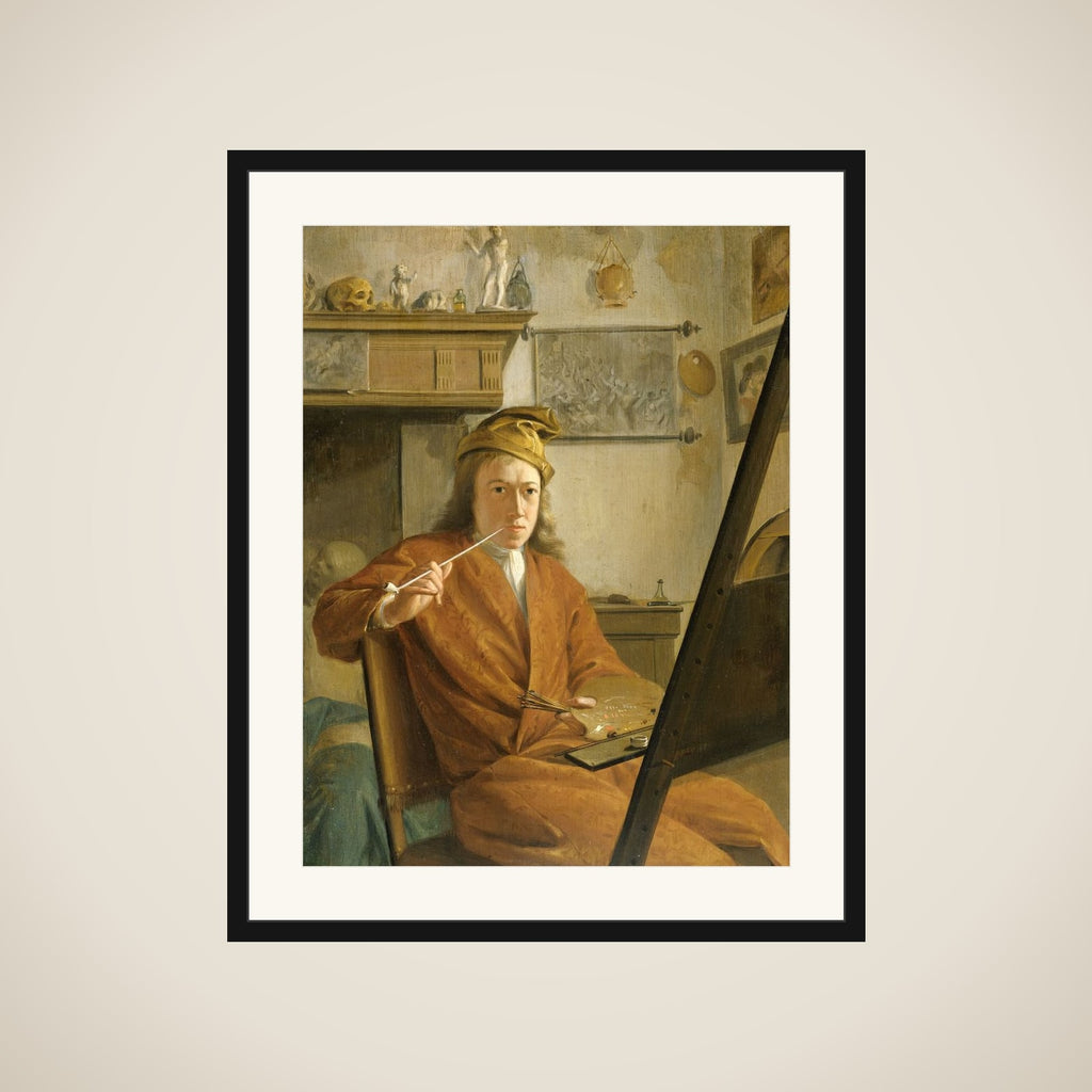 Portrait of a Painter, perhaps the Artist Himself framed