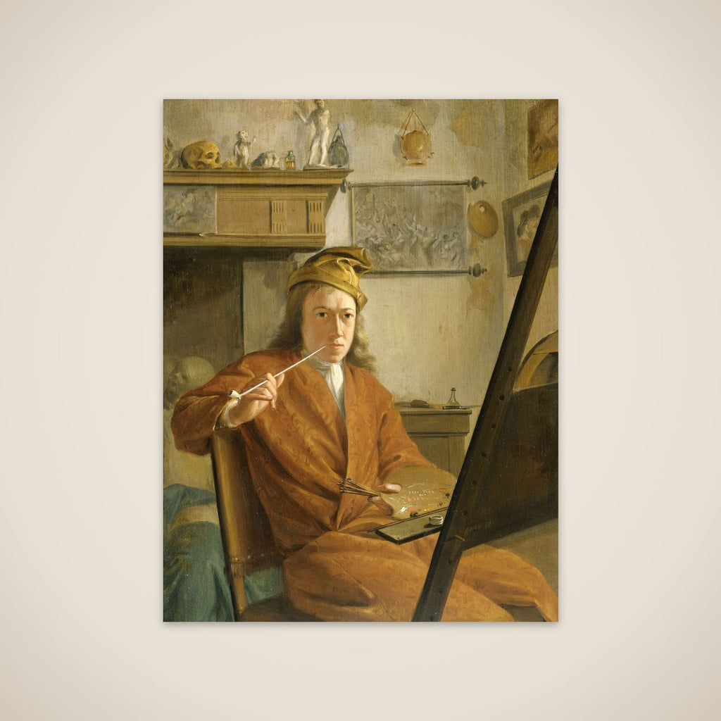 Portrait of a Painter, perhaps the Artist Himself unframed print