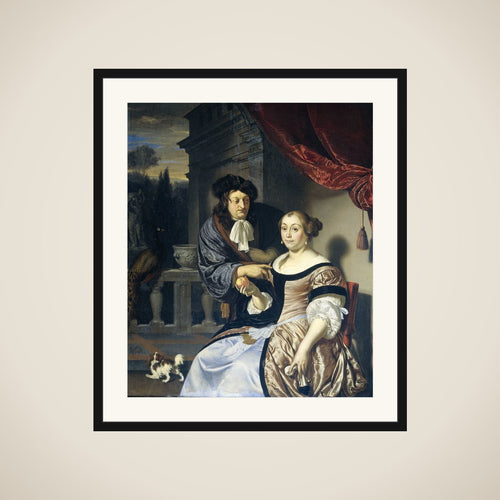 A Man and a Woman framed