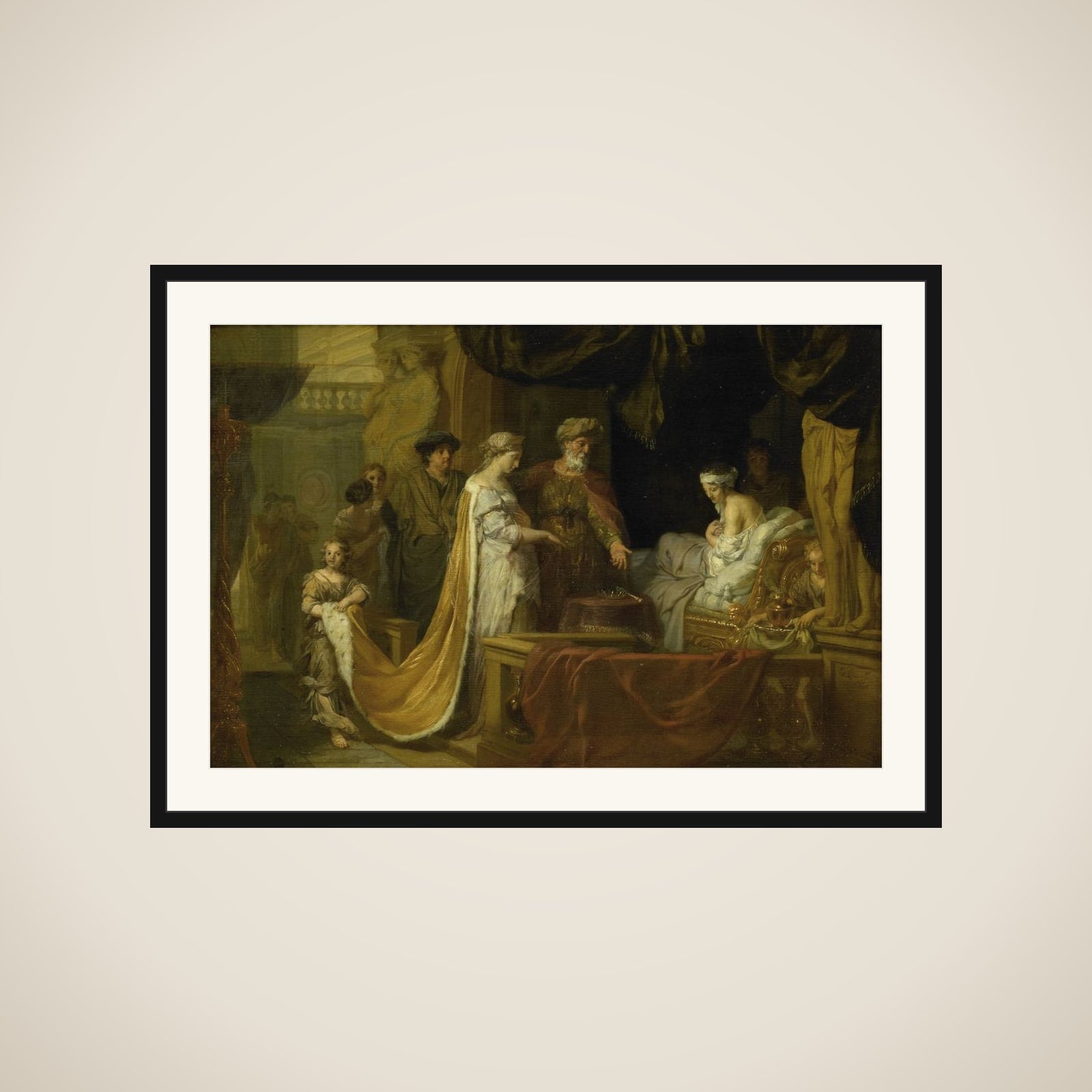 Antiochus and Stratonice framed