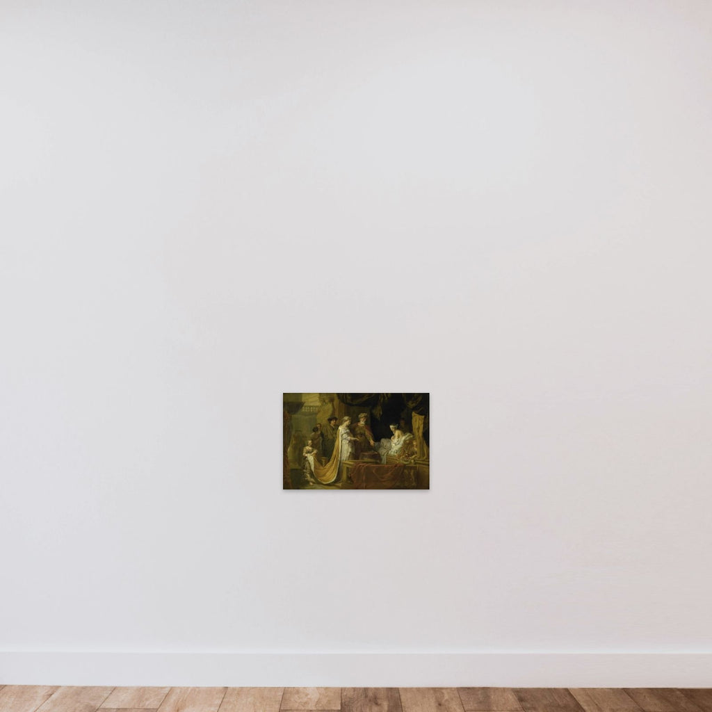 Antiochus and Stratonice unframed — shown to scale