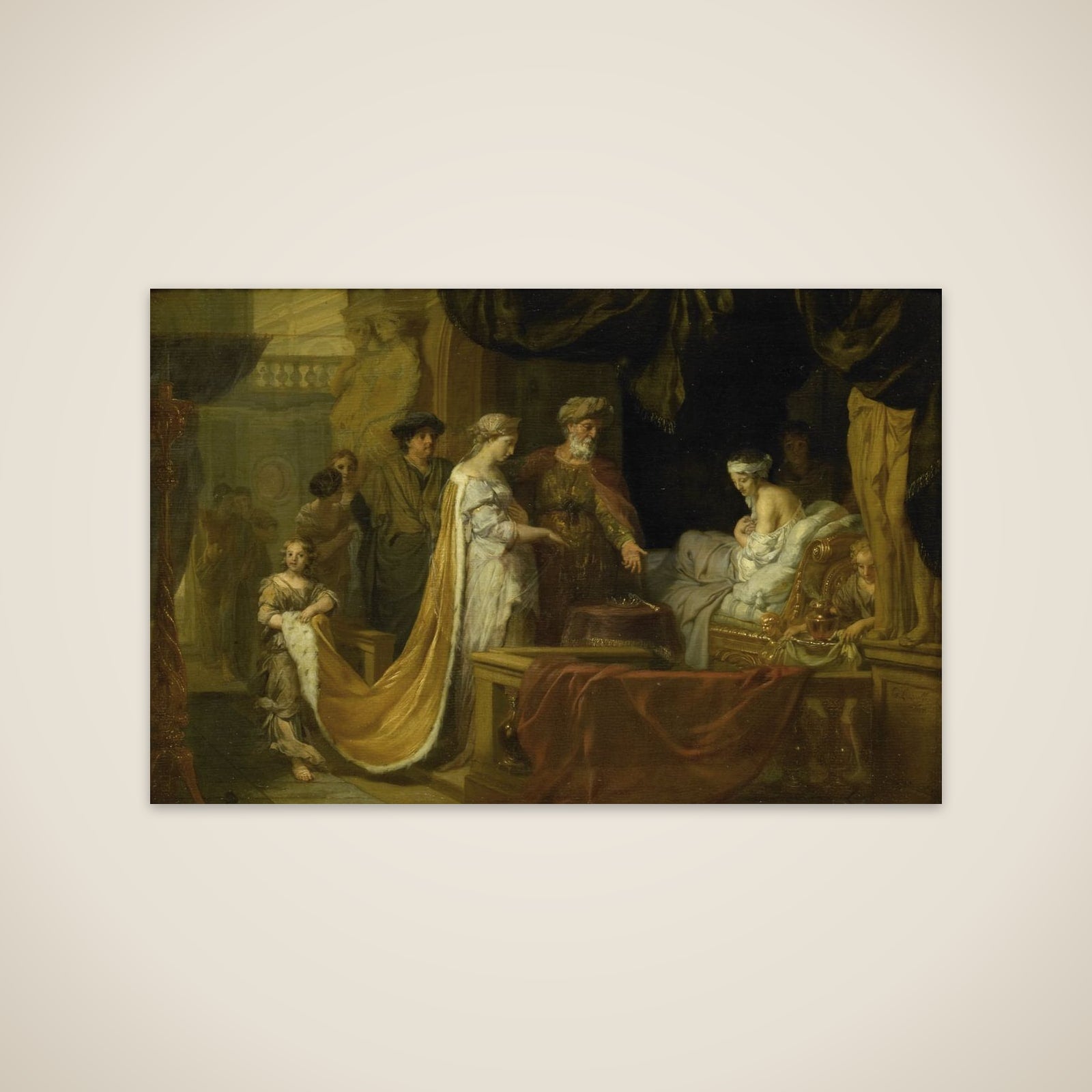 Antiochus and Stratonice unframed print