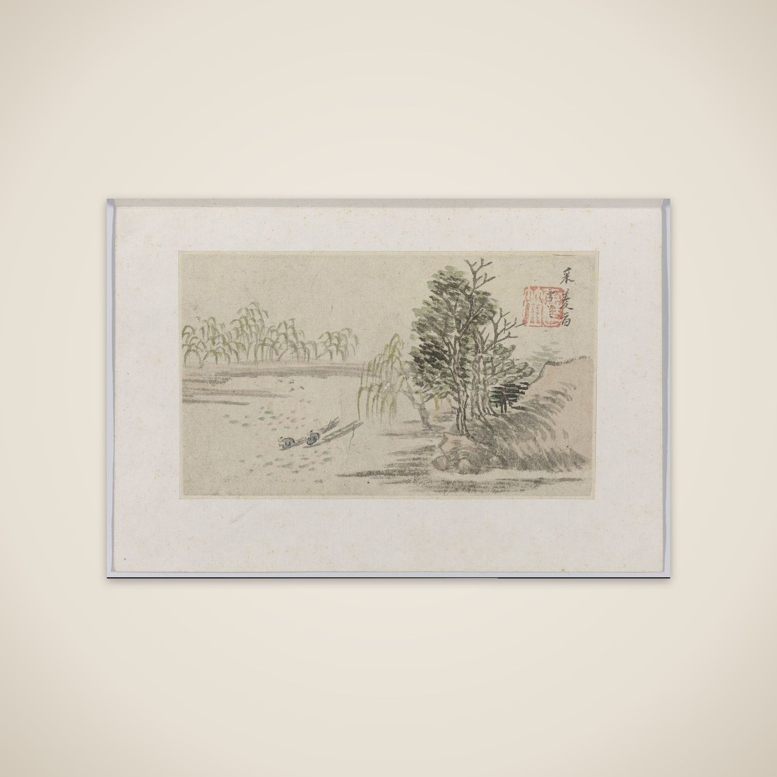 Landscape unframed print