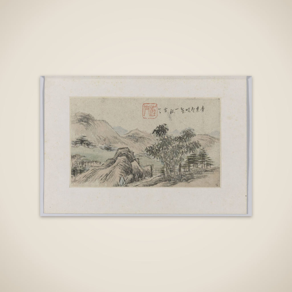 Landscape unframed print