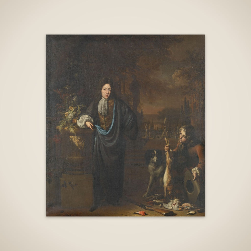 Portrait of Silvester van Tongeren unframed print
