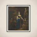 Portrait of Maria Cornelisz, Wife of Silvester van Tongeren framed