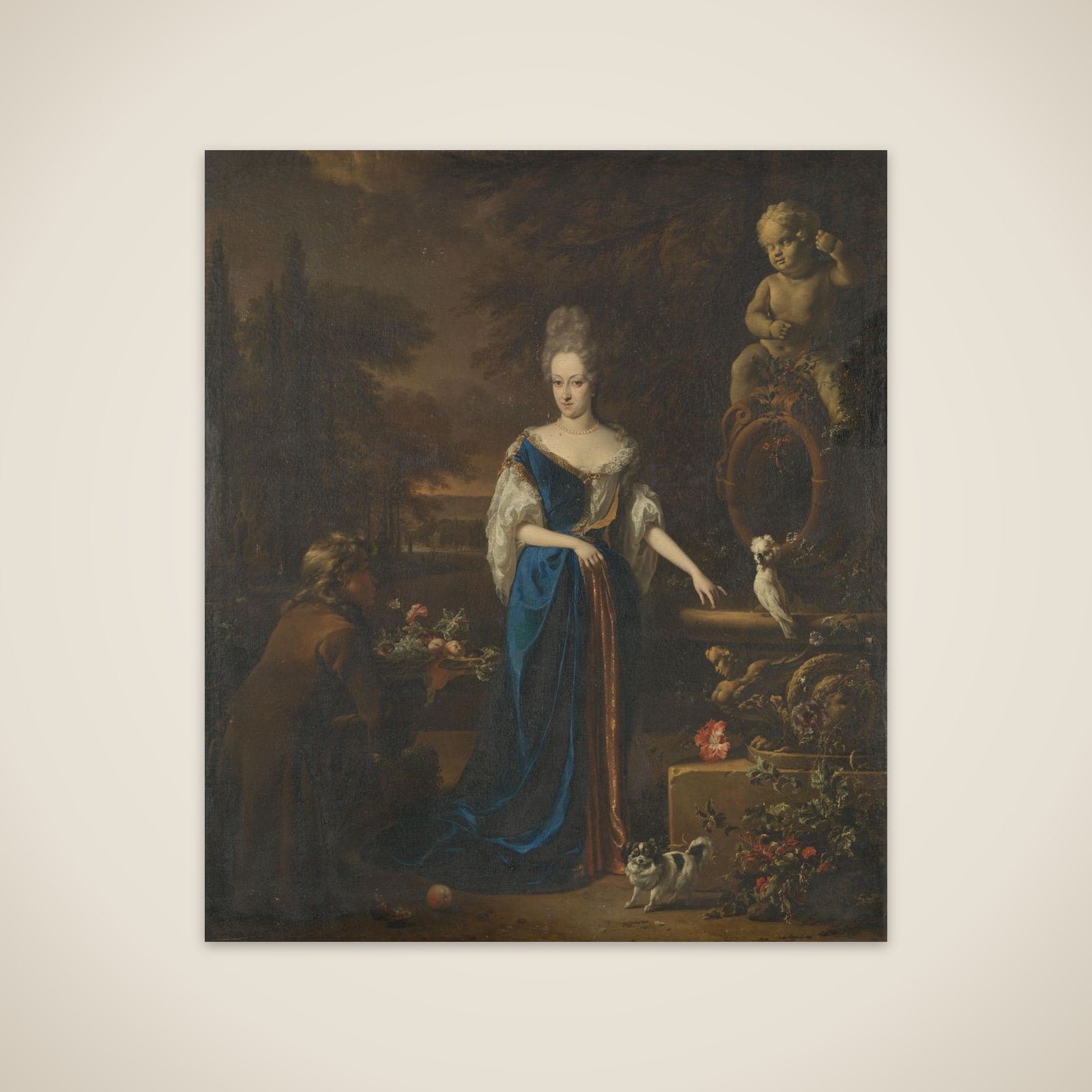 Portrait of Maria Cornelisz, Wife of Silvester van Tongeren unframed print