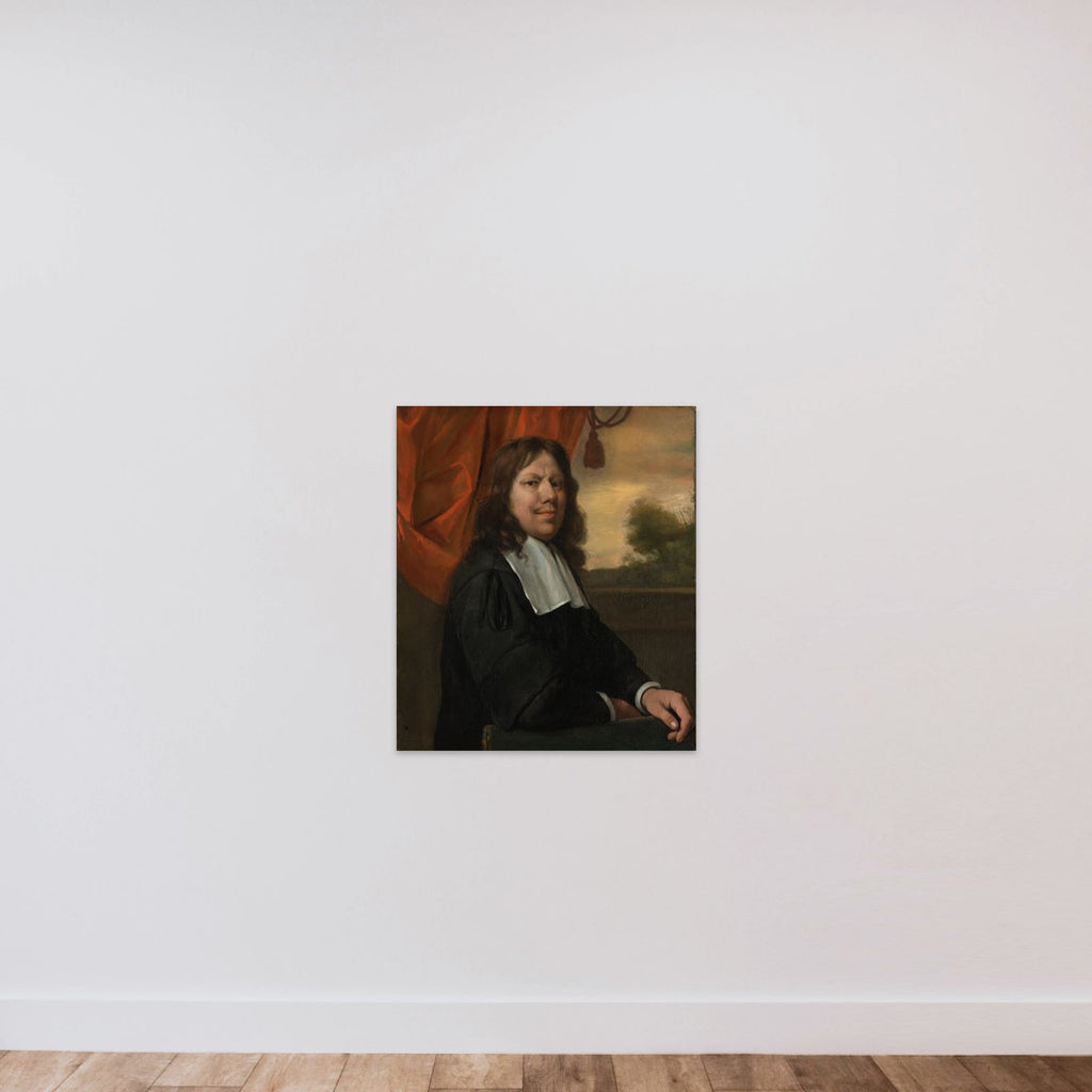 Self-Portrait unframed — shown to scale