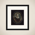 Portrait of Petrus Hogerbeets framed