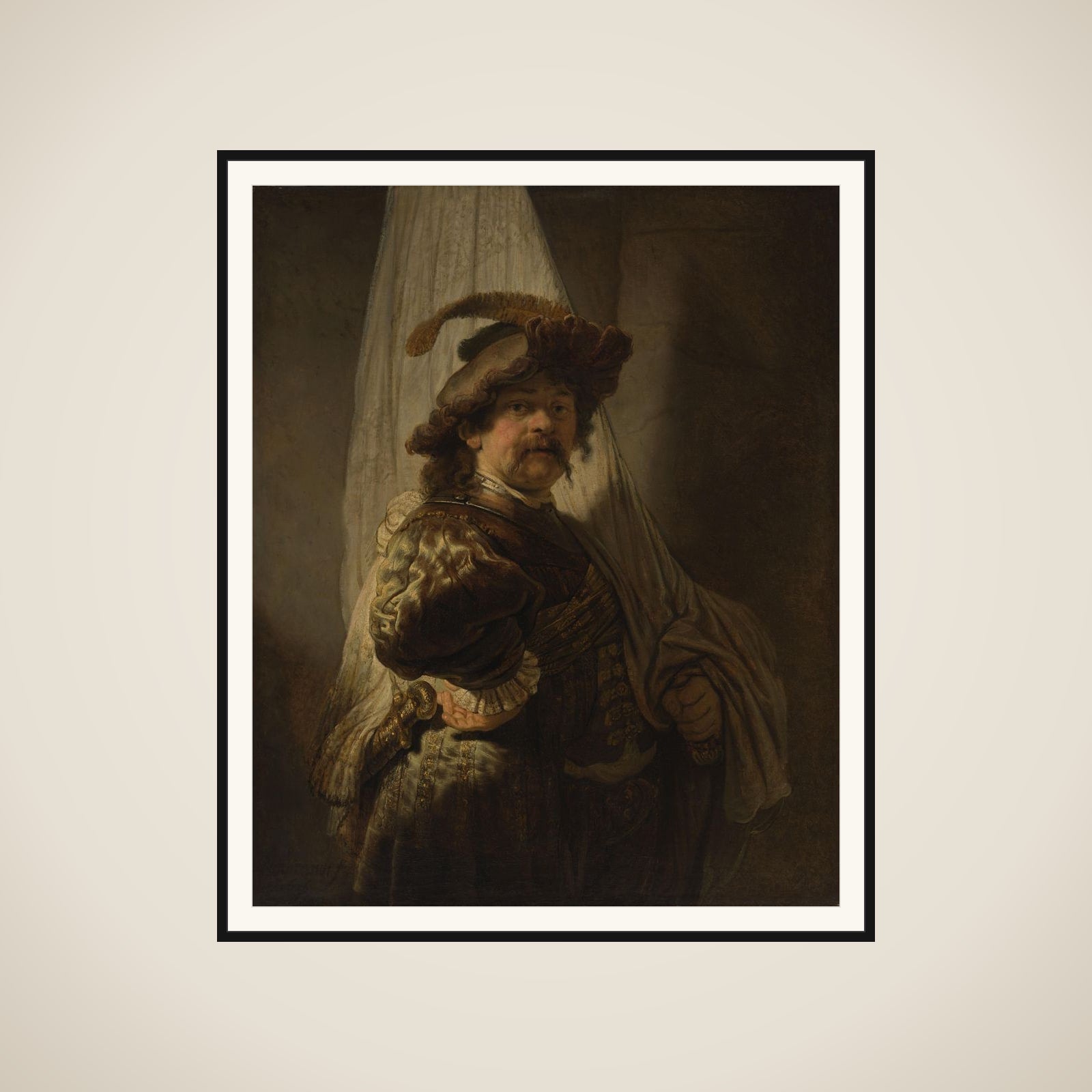 The Standard Bearer framed