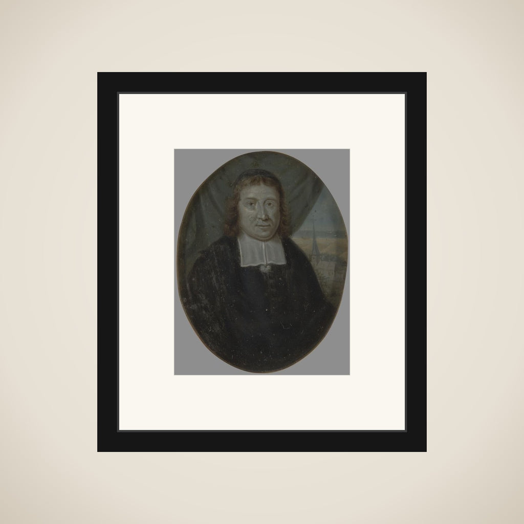 Portrait of Adriaan Pars framed