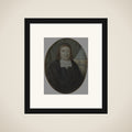Portrait of Adriaan Pars framed