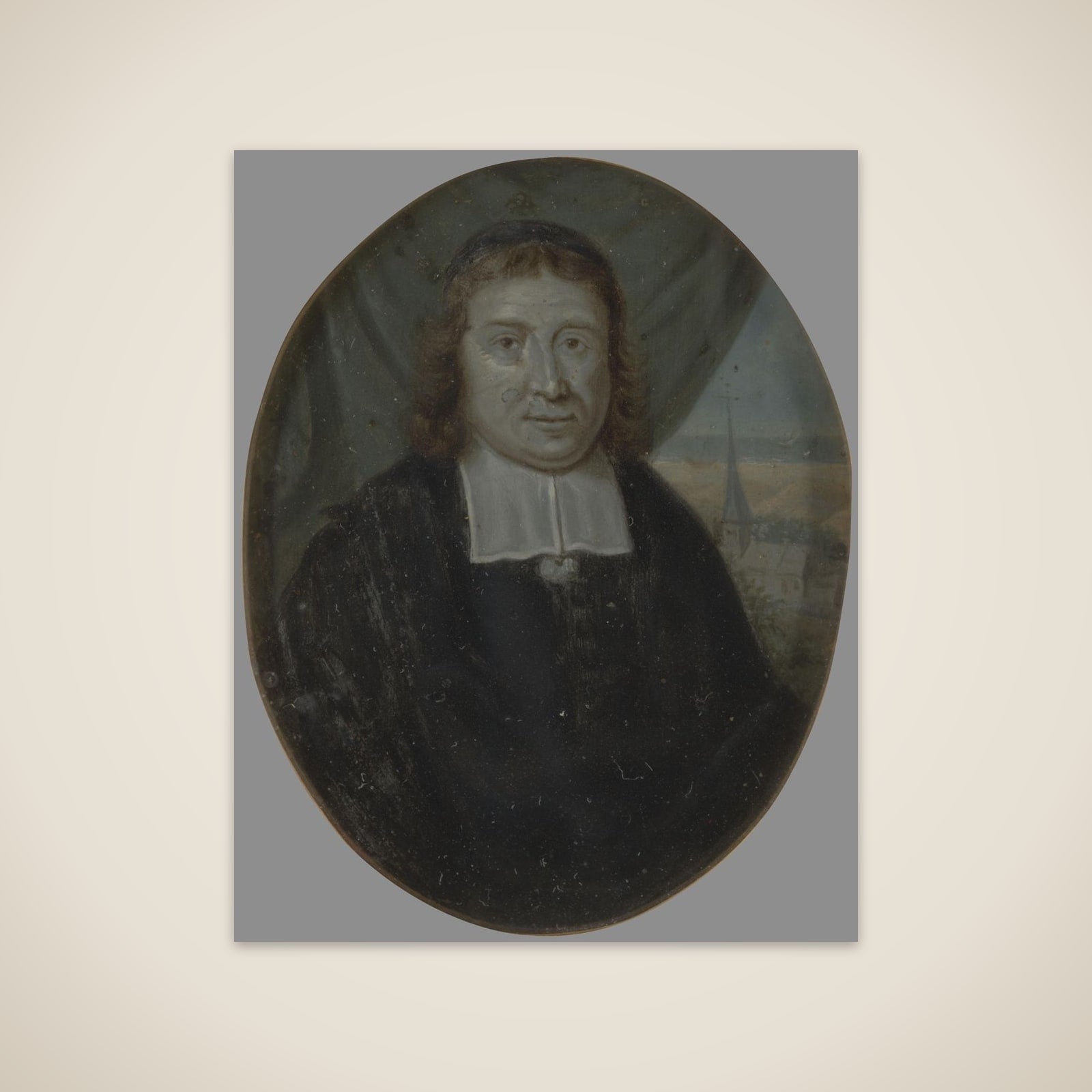 Portrait of Adriaan Pars unframed print