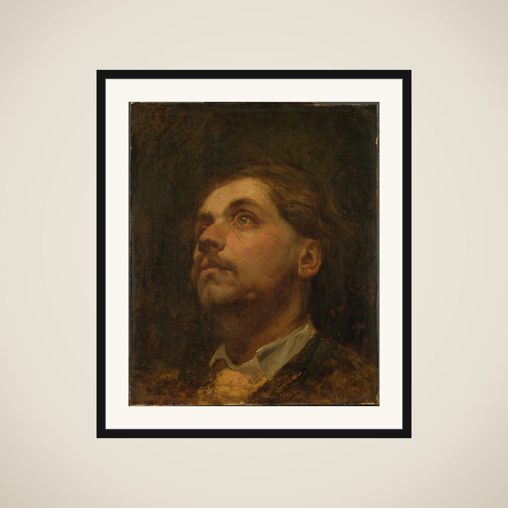 Portrait of Jacob Maris framed