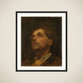 Portrait of Jacob Maris framed