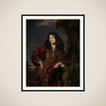 Portrait of a young man, possibly Simon van Alphen (1650-1730) framed