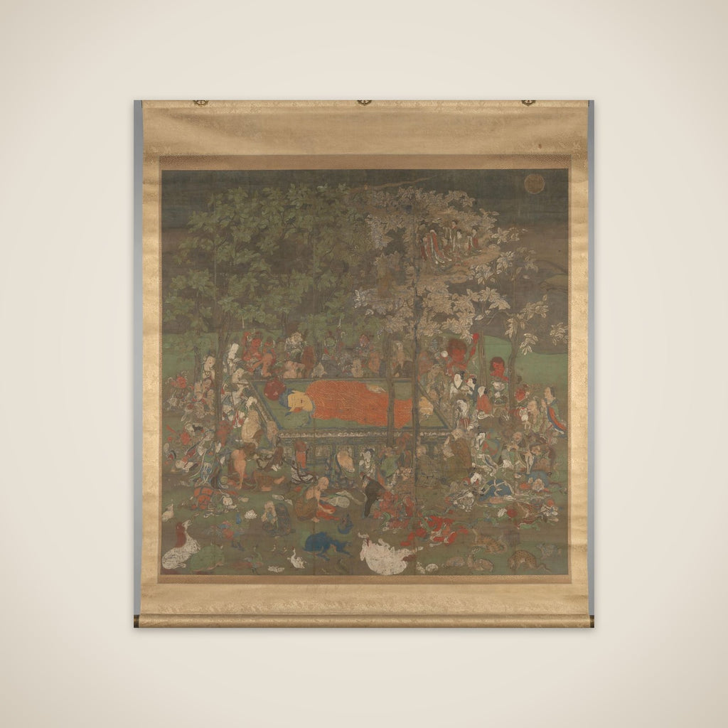 The Decease of the Historical Buddha unframed print