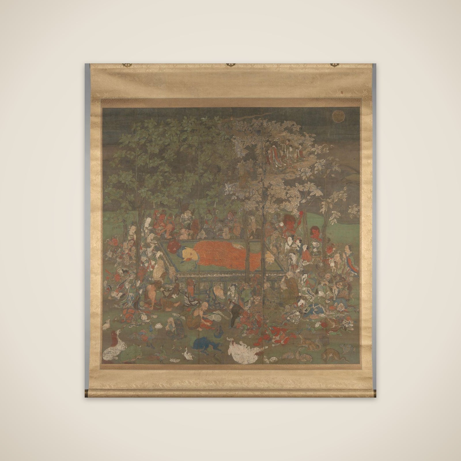 The Decease of the Historical Buddha unframed print