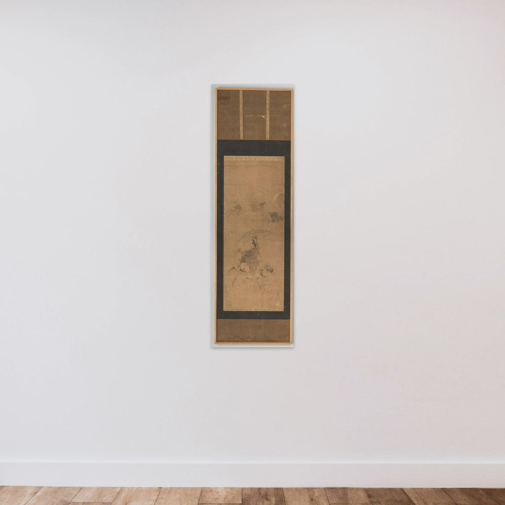 Schildering unframed — shown to scale