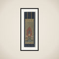Fudōmyōō with attendants Kongara dōji and Seitaka dōji framed