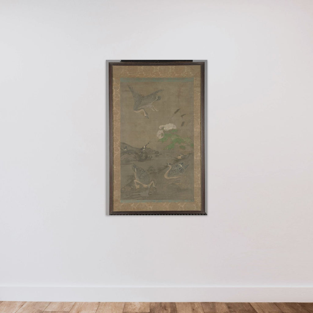 Schildering unframed — shown to scale