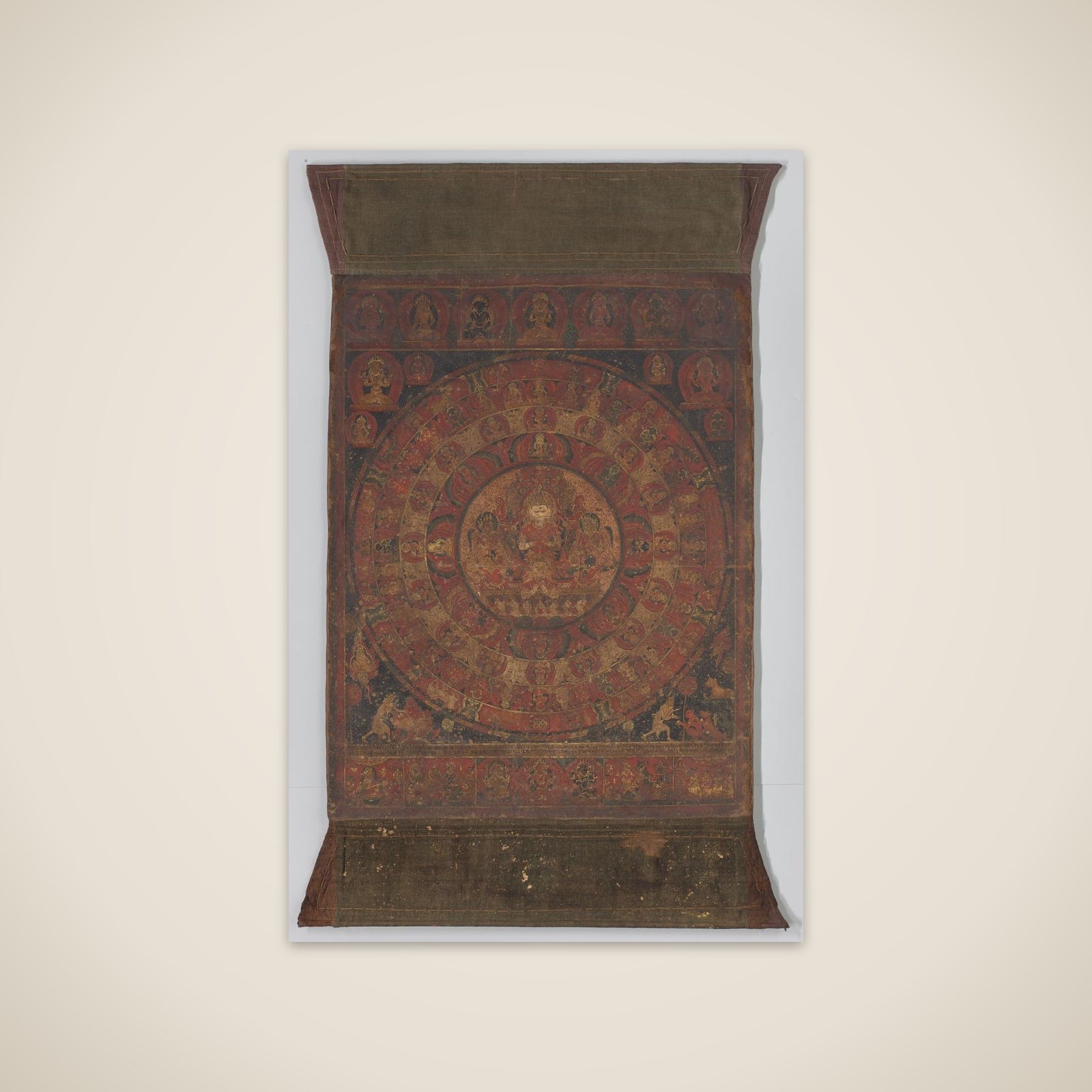 Schildering op doek van Candra unframed print