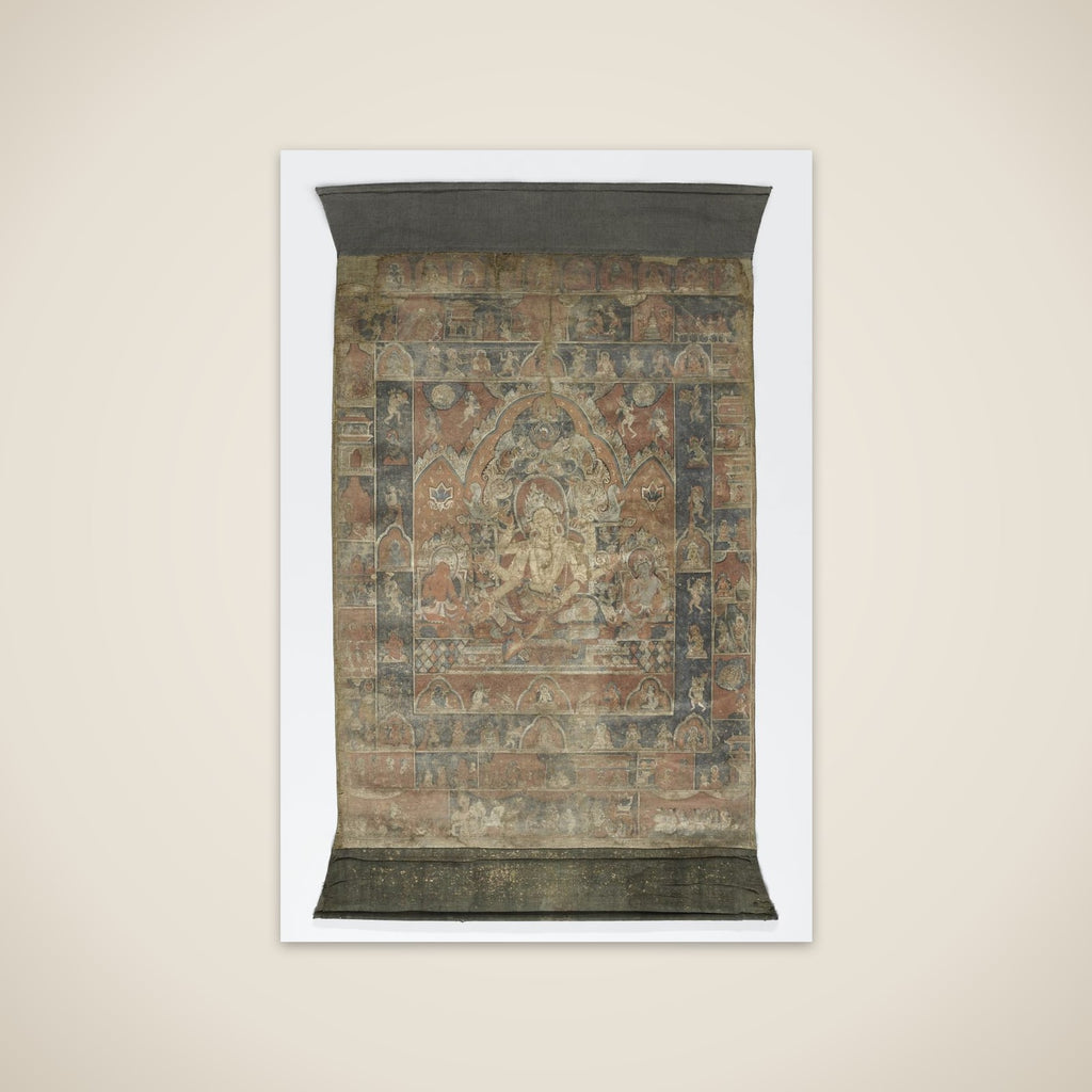 Schildering op doek van Vasudhara unframed print
