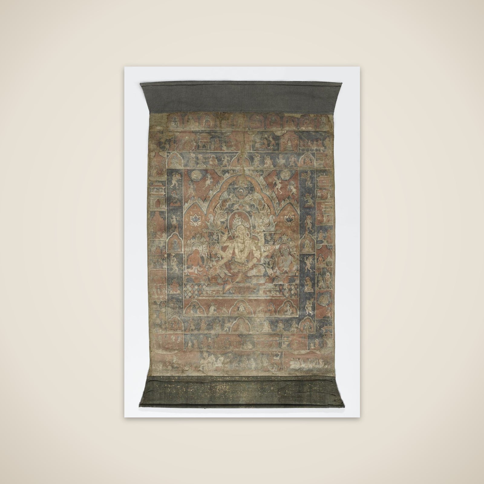 Schildering op doek van Vasudhara unframed print