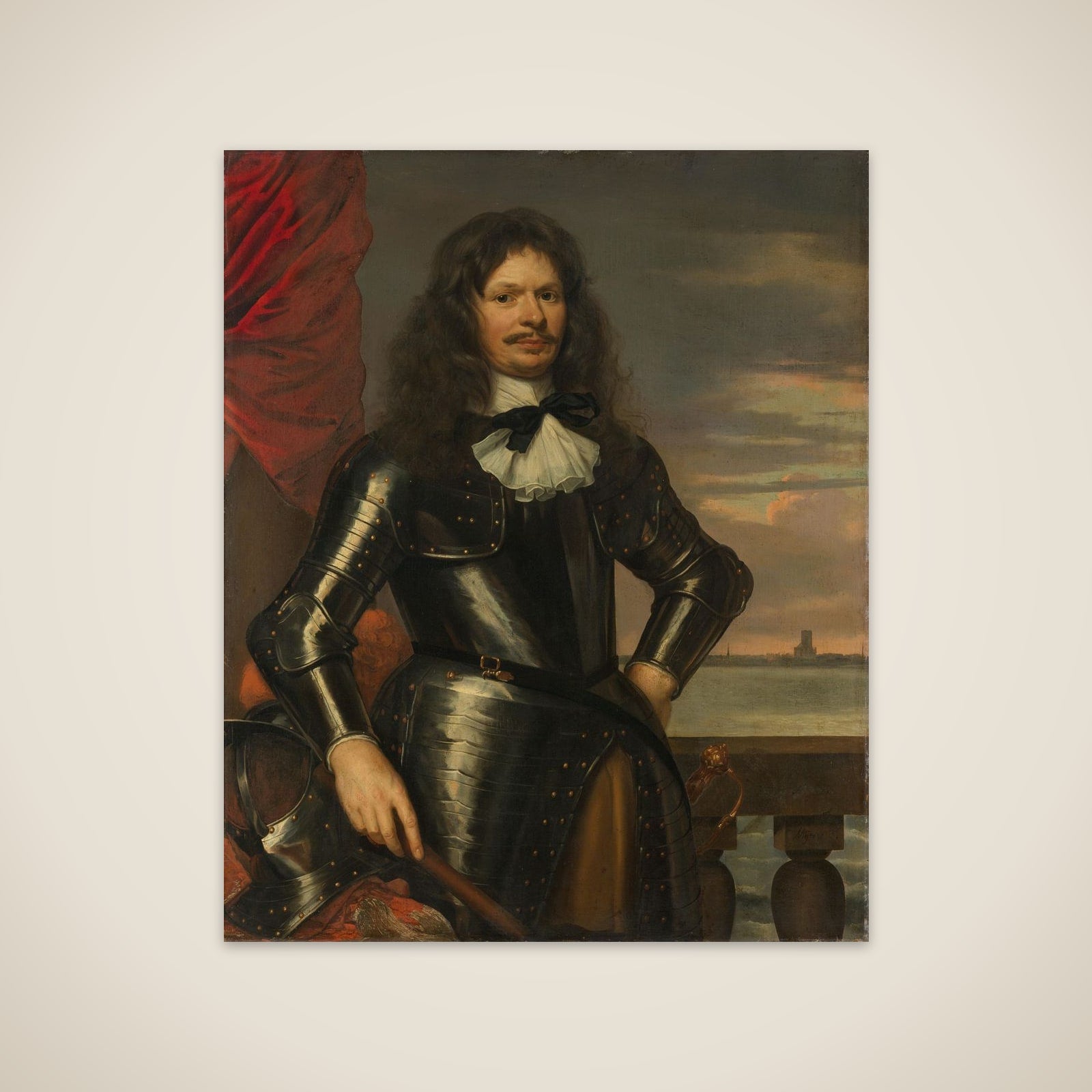 Portrait of Johan van Beaumont (1609-95) unframed print