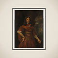 Portrait of Cornelis Tromp (1629-91) framed