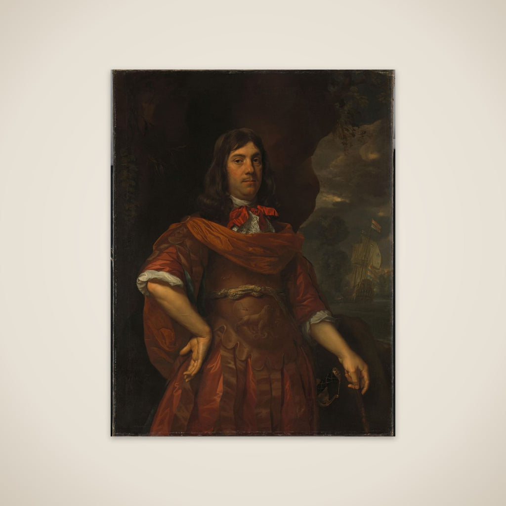 Portrait of Cornelis Tromp (1629-91) unframed print