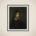 Self-Portrait framed