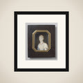 Portret of jonkvrouw Johanna Cornelia Mollerus (1792-1844) framed