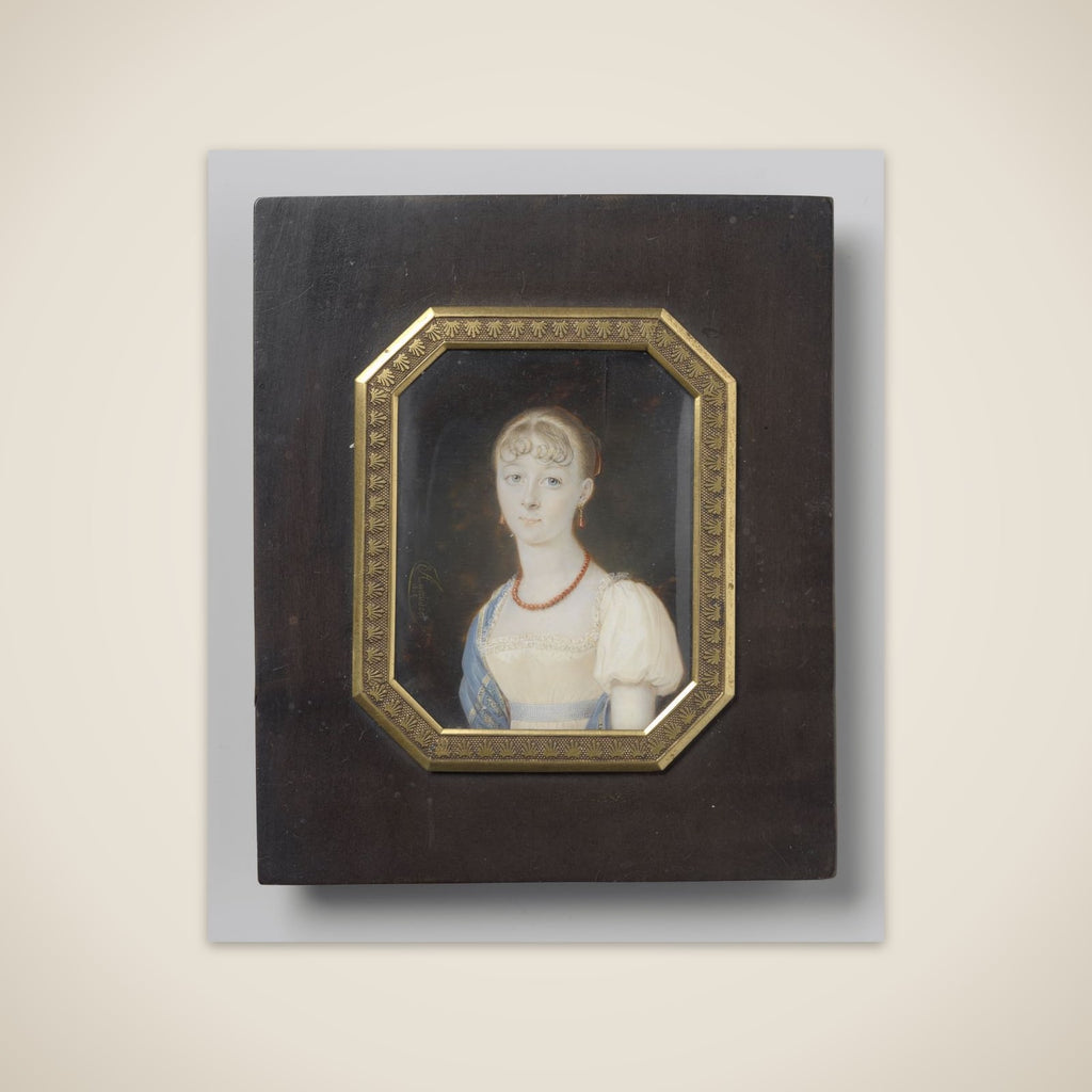 Portret of jonkvrouw Johanna Cornelia Mollerus (1792-1844) unframed print